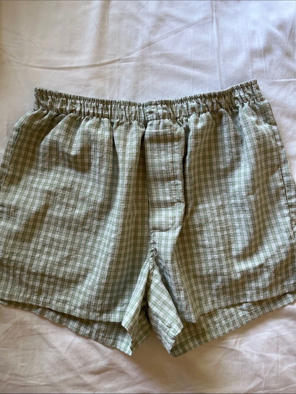 Saint Paradiso Boxer Short - Green Gingham - Picture 5 of 6